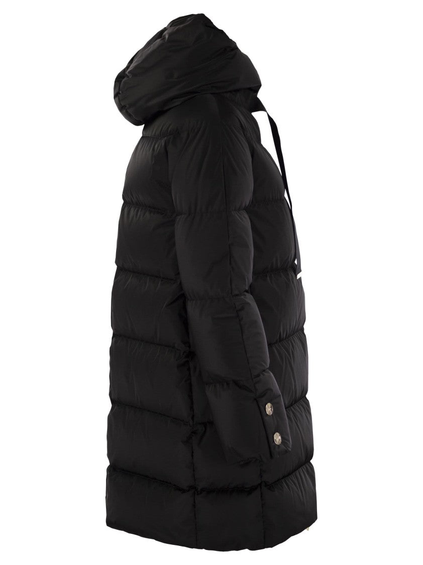 Herno A-Shape Down Jacket With Hood