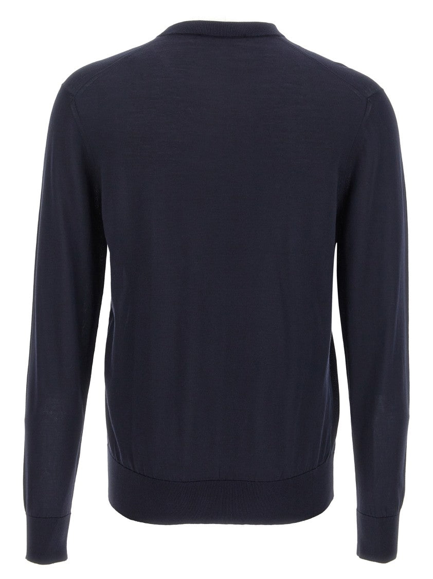 Dolce & Gabbana Black Silk Sweater