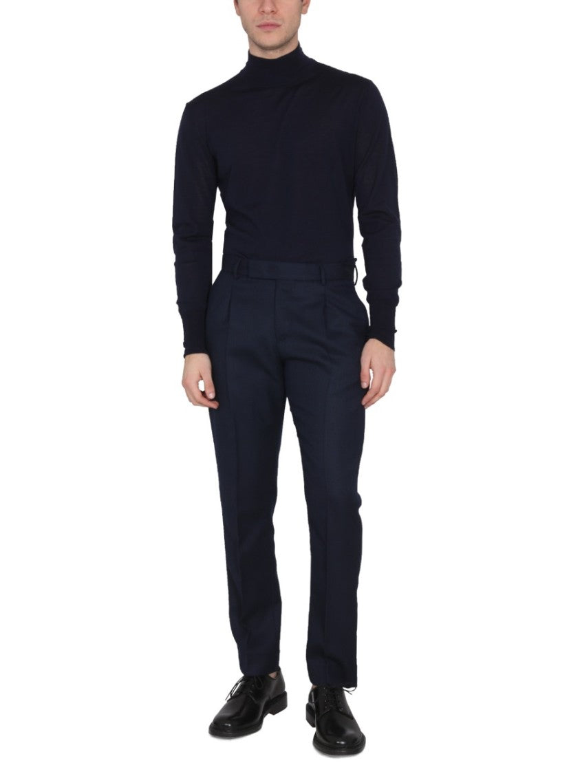 Pt Torino Fitted Turtleneck Shirt