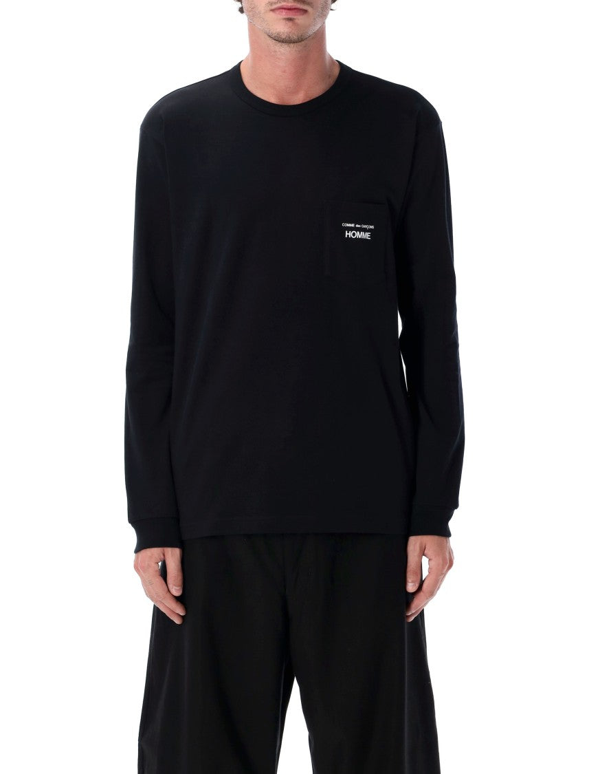 Comme Des Garçons Logo L/S Tee