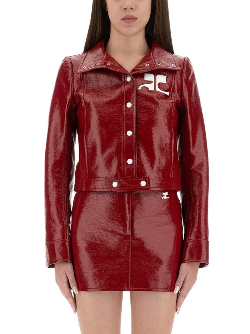 Courrèges "Reedition" Vinyl Jacket