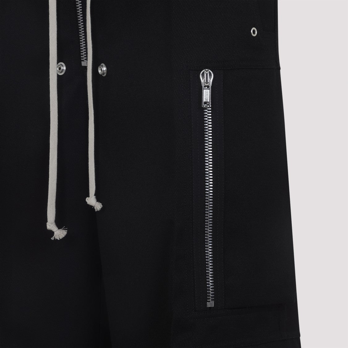 Rick Owens Wide-Leg Trousers With High Waist And Utility Pockets