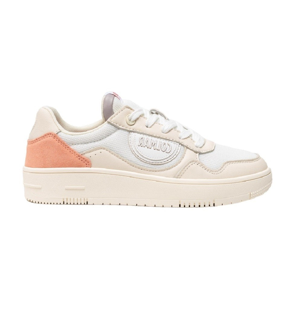 Colmar Originals Cream Sneakers With Ergonomic Insole