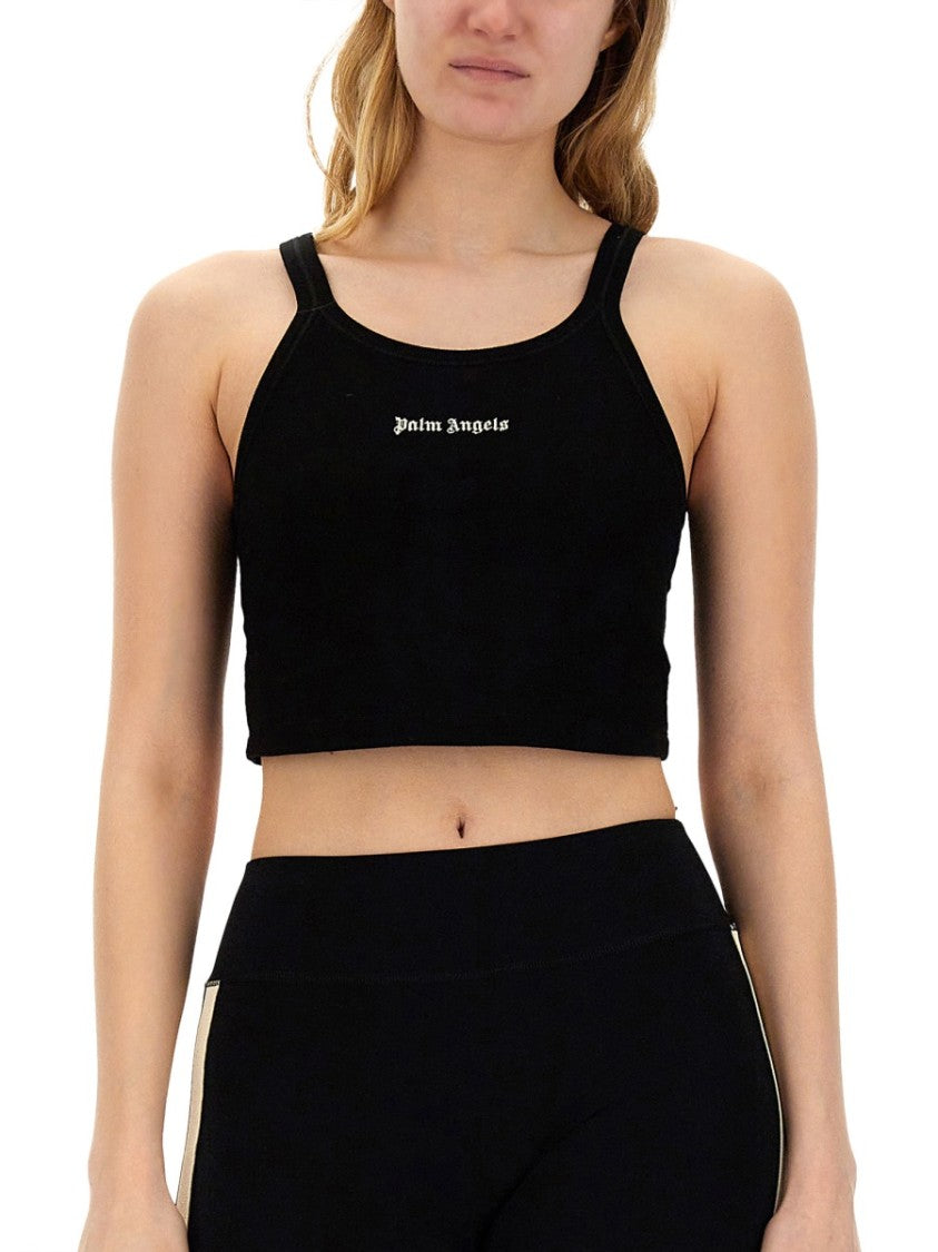 Palm Angels Tops With Logo