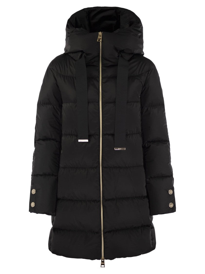 Herno A-Shape Down Jacket With Hood