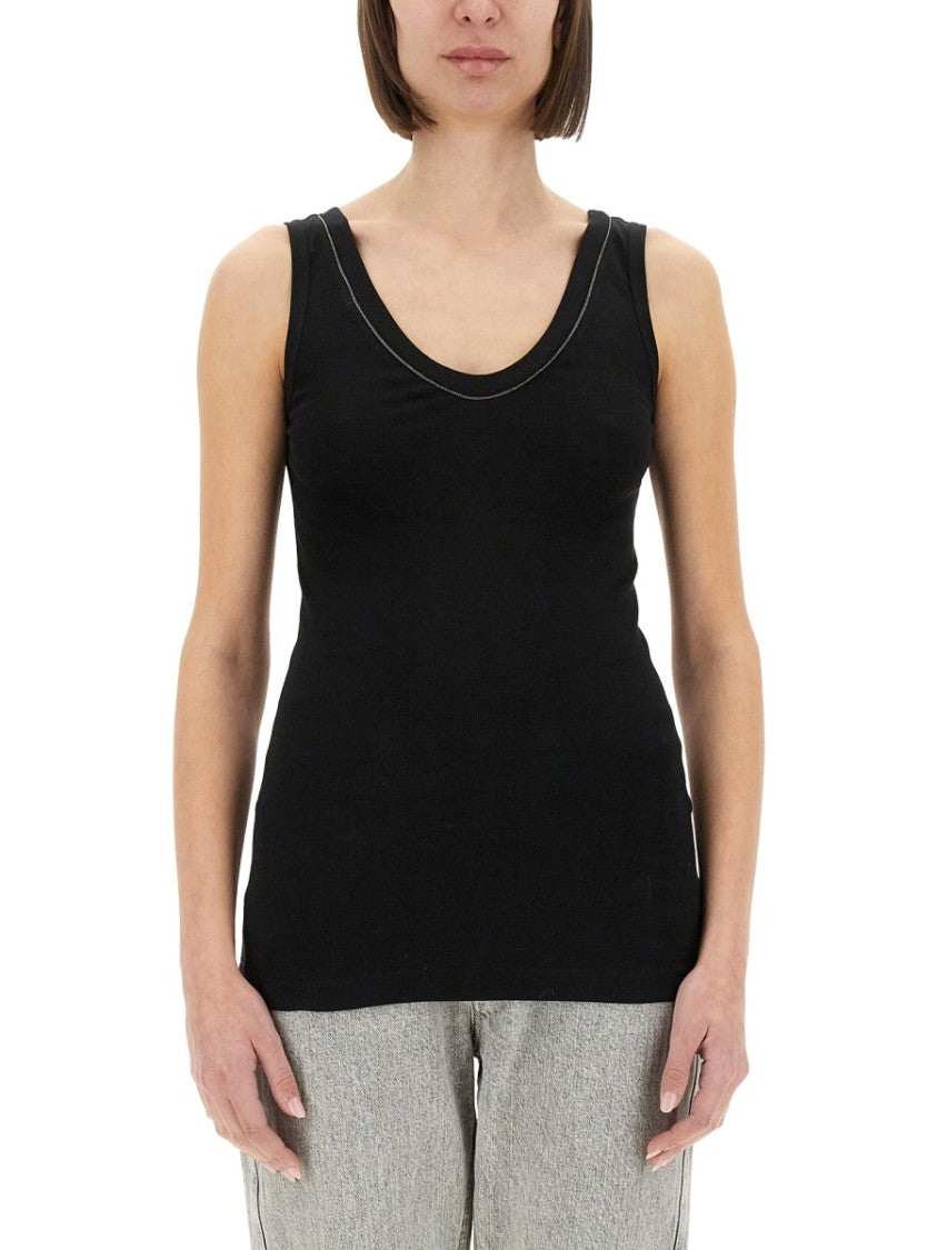 Brunello Cucinelli Cotton Tank Top
