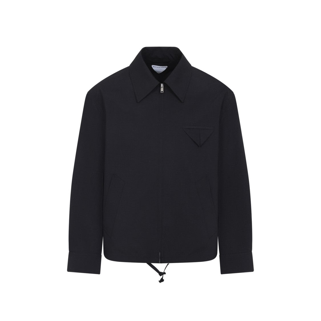 Bottega Veneta Kimono Blouson Grey Wool Jacket