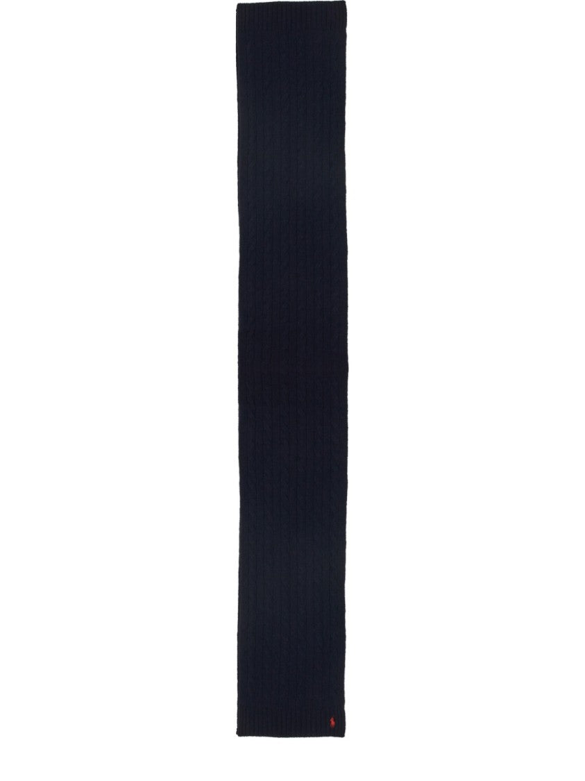 Polo Ralph Lauren Braided Wool And Cashmere Scarf