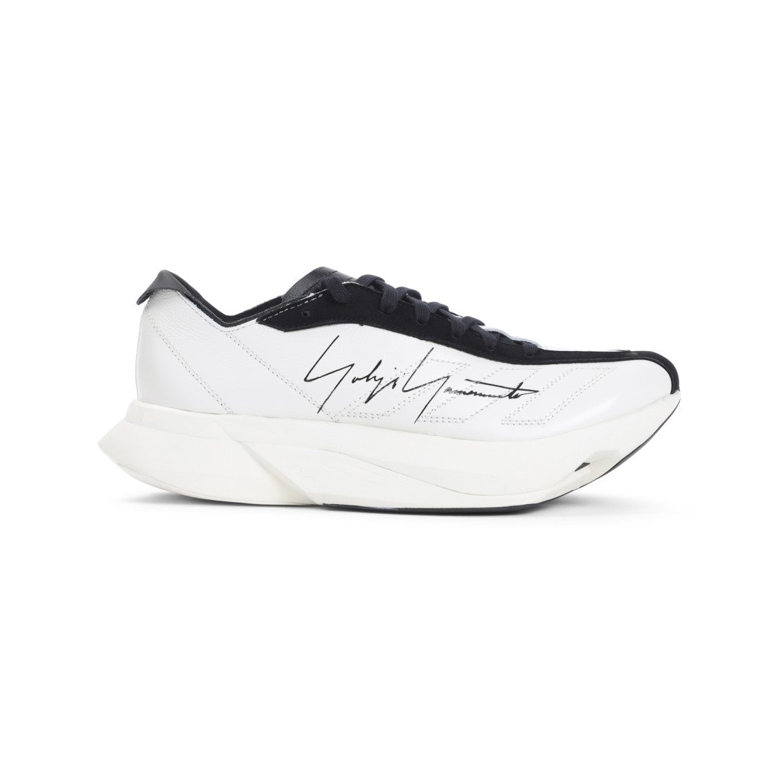 Y-3 Adios Pro 3.0 Lx Grey Leather Sneakers