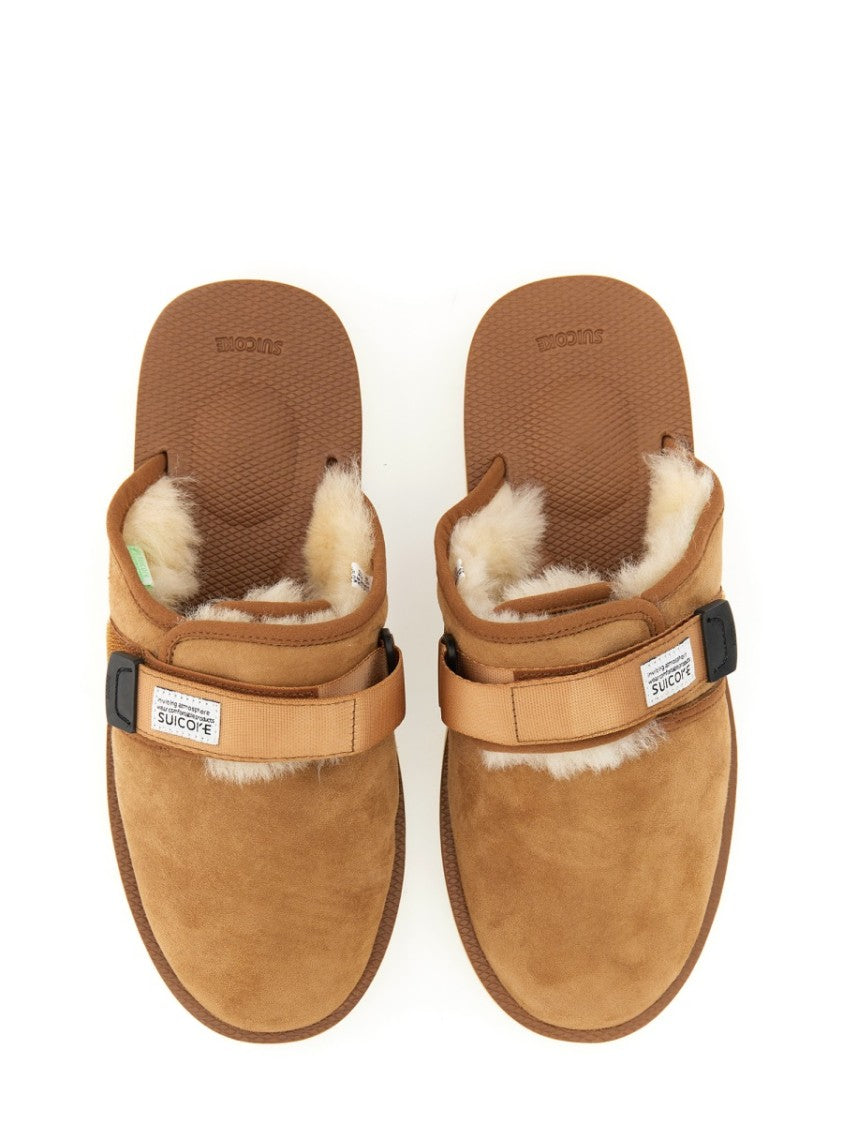 Suicoke Suede Slip-On Ciabatta M2ab