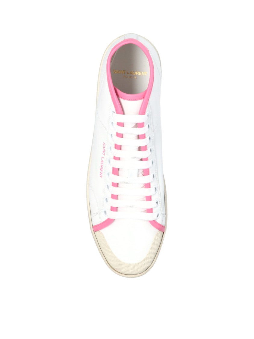 Saint Laurent Sl/39 Logo Mid-Top Sneakers