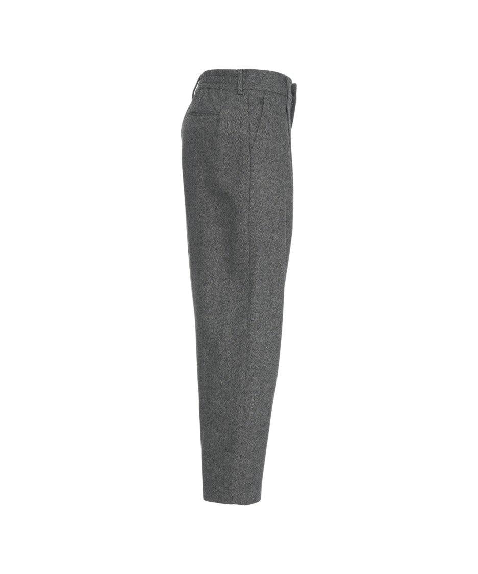 Pt Torino Refined Slim Fit Chinos With Classic Pleats