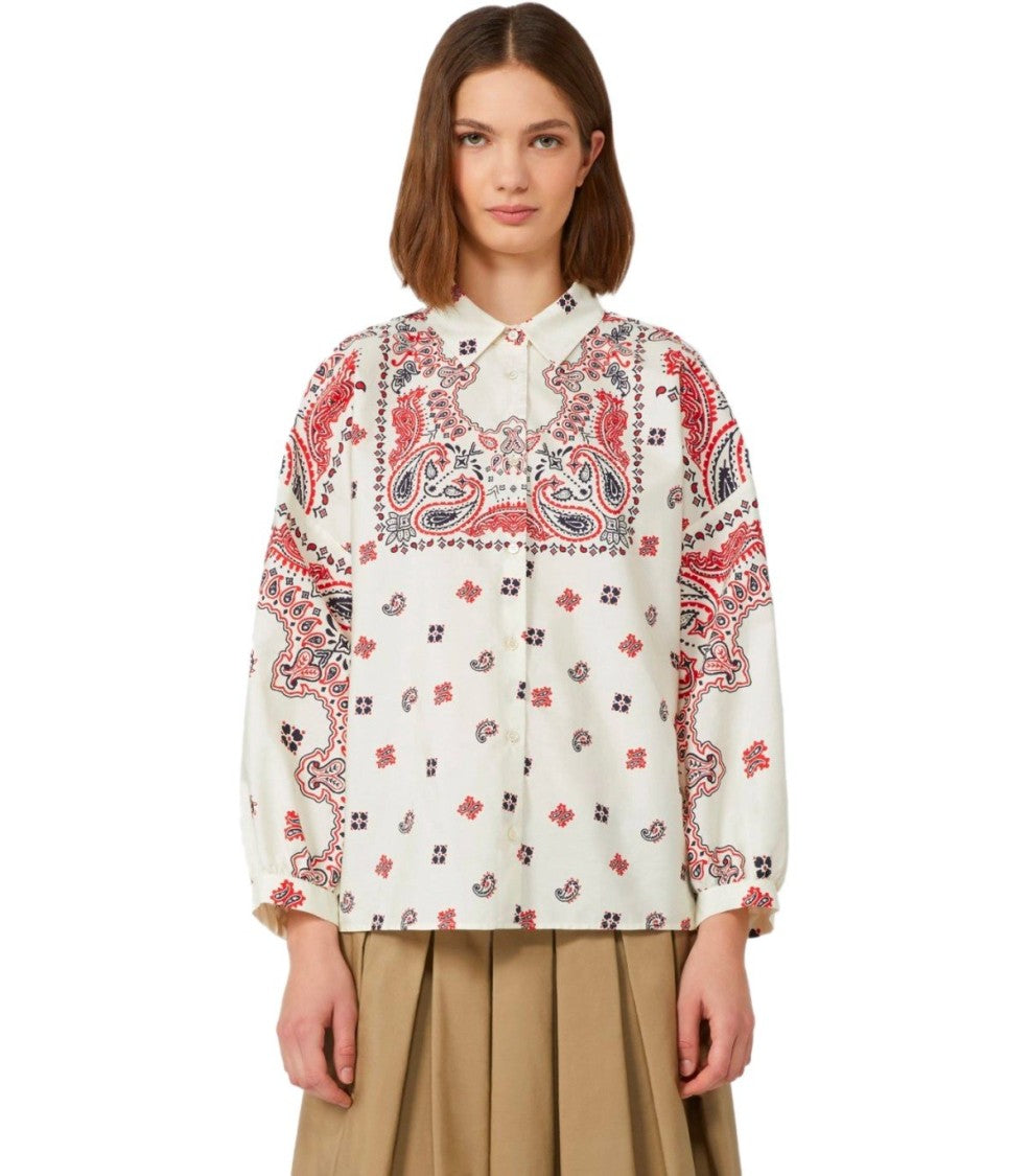 Max Mara Adda Ivory Shirt