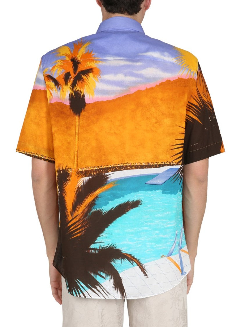 Etro California Print Shirt