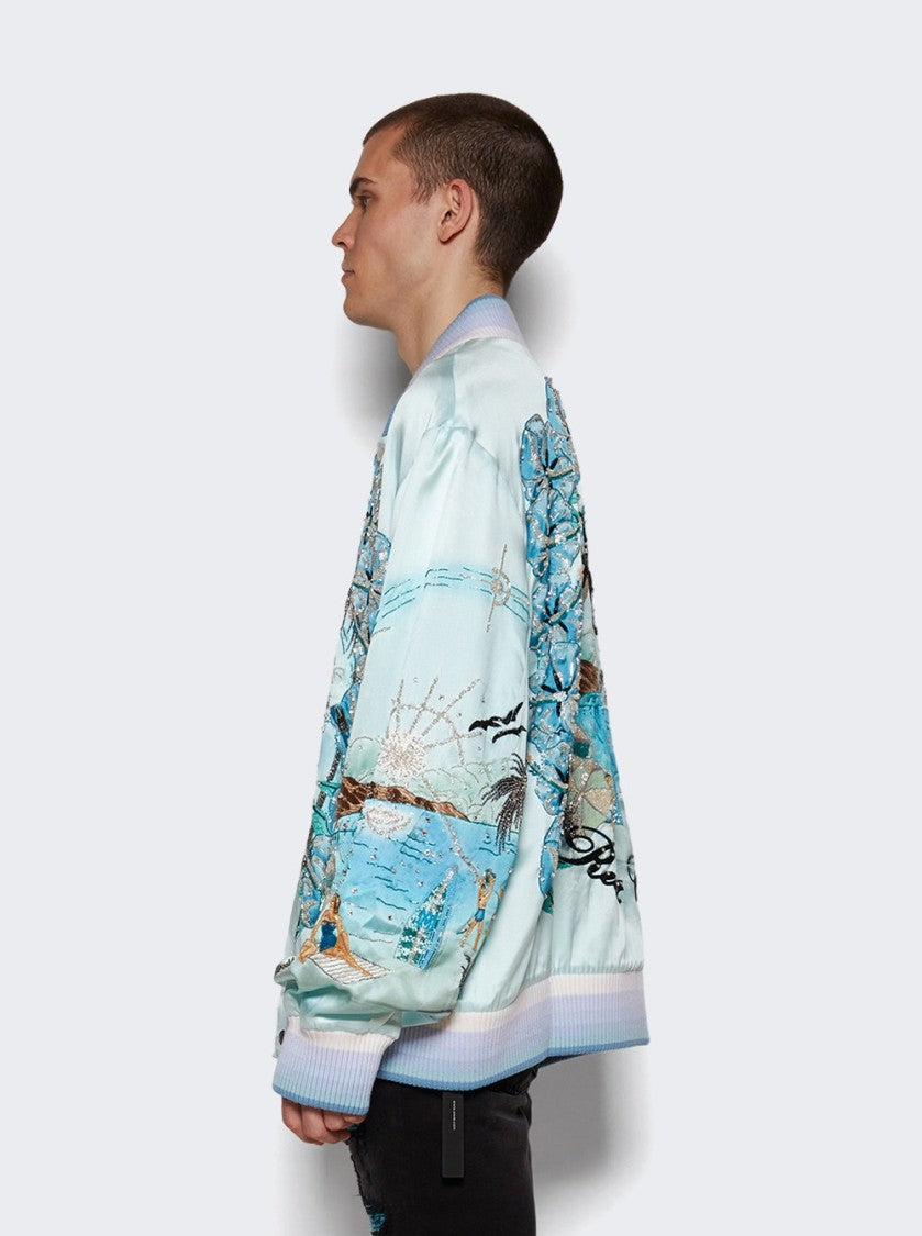 Amiri Resort Club Embellished Bomber