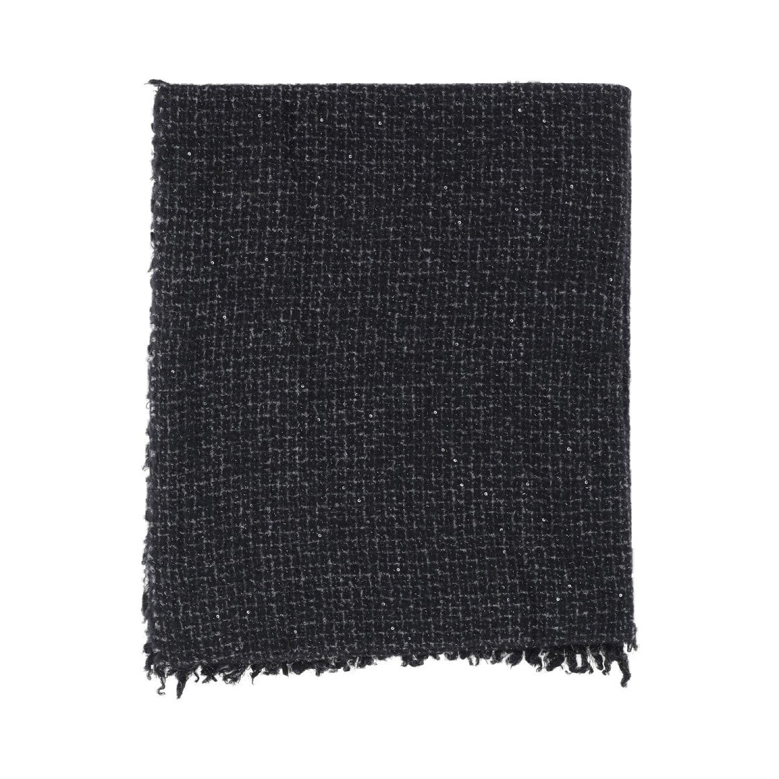 Faliero Sarti Elisa Cashmere Blend Scarf With Sequins