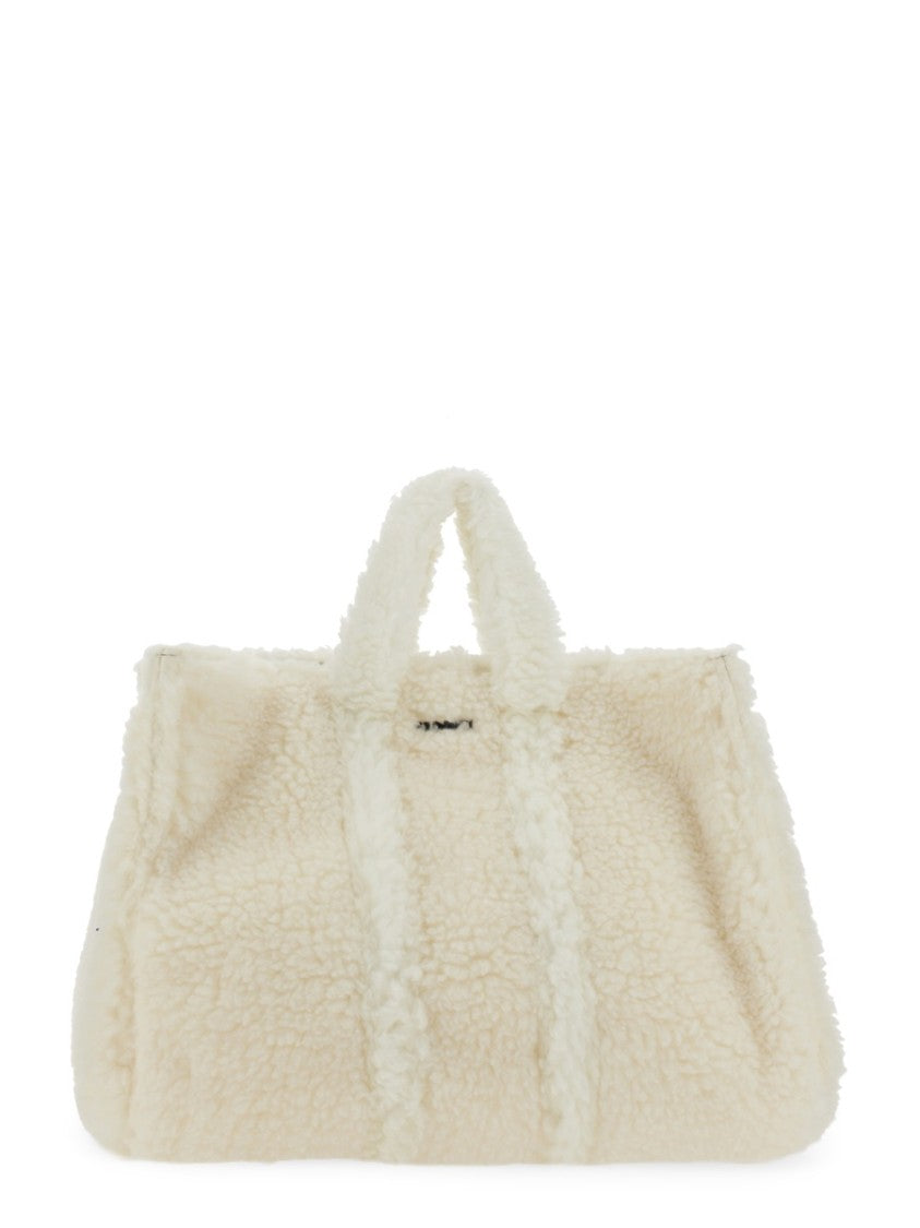Sunnei Teddy Fleece Bag