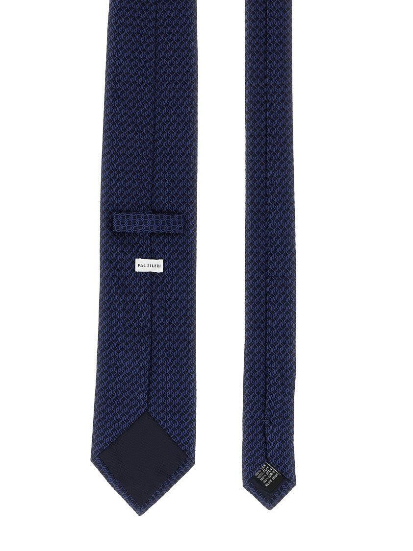 Pal Zileri Patterned Silk Tie