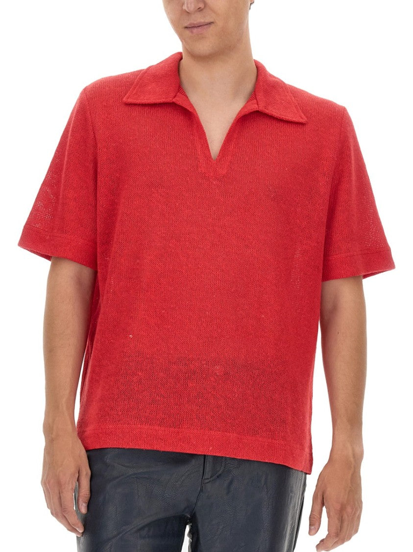 Séfr Relaxed Fit V-Neck T-Shirt