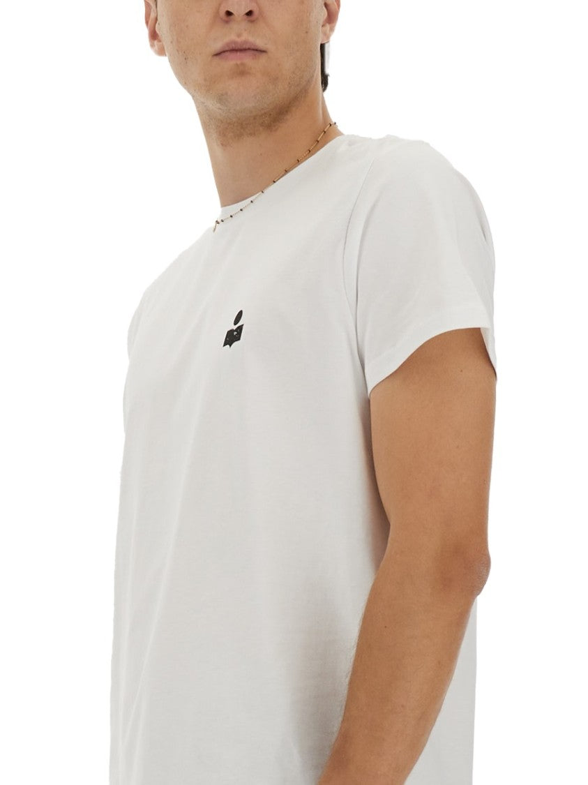 Isabel Marant Classic Crew Neck T-Shirt With Minimalist Design