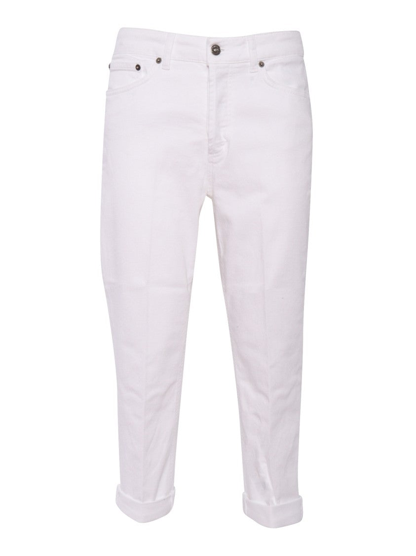 Dondup Relaxed-Fit Five-Pocket Pants With Rolled Cuffs