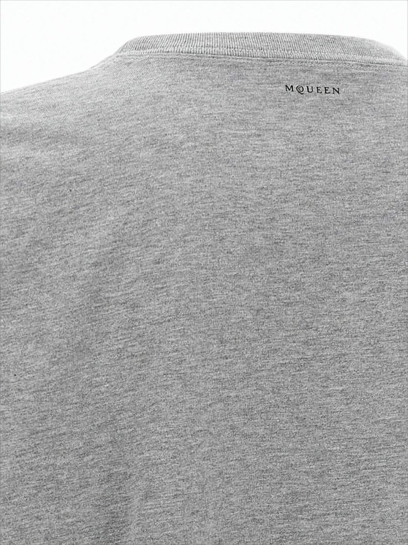 Alexander Mcqueen Graphic Skull Print Short-Sleeve T-Shirt