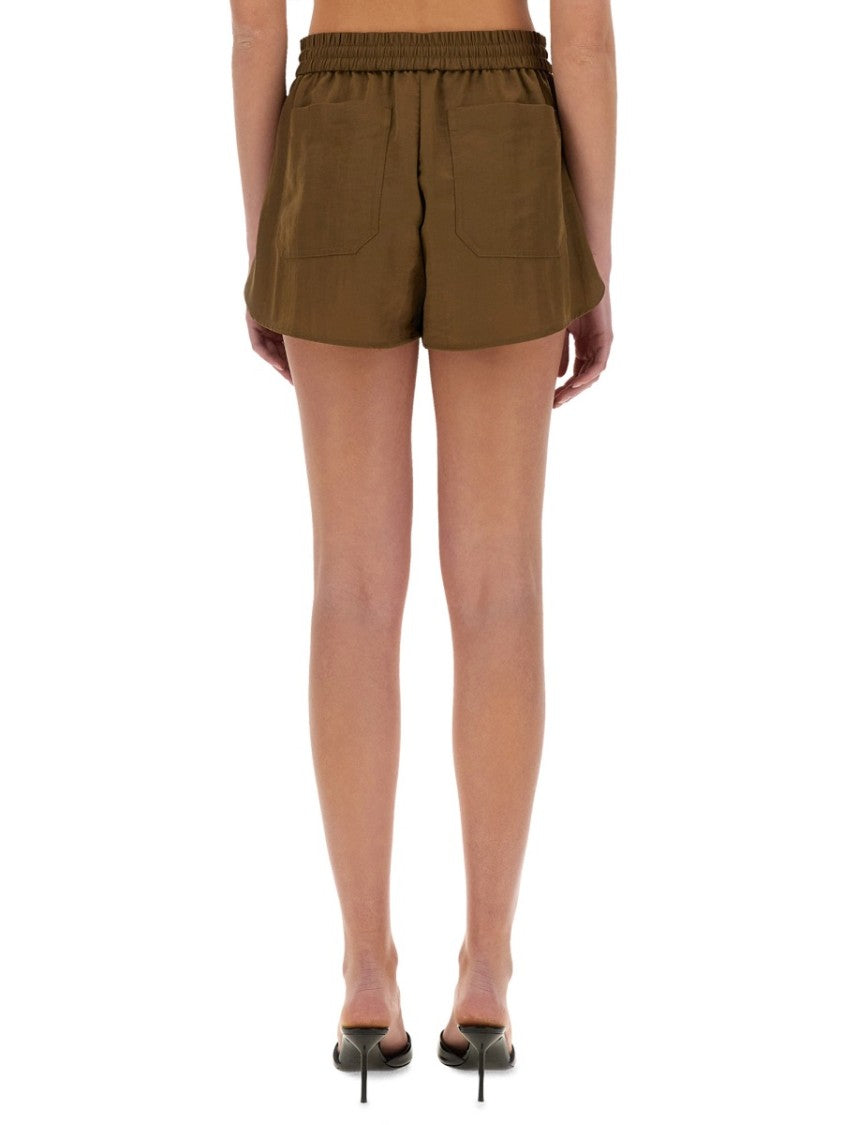 Helmut Lang Boxer Shorts With Front Pleats