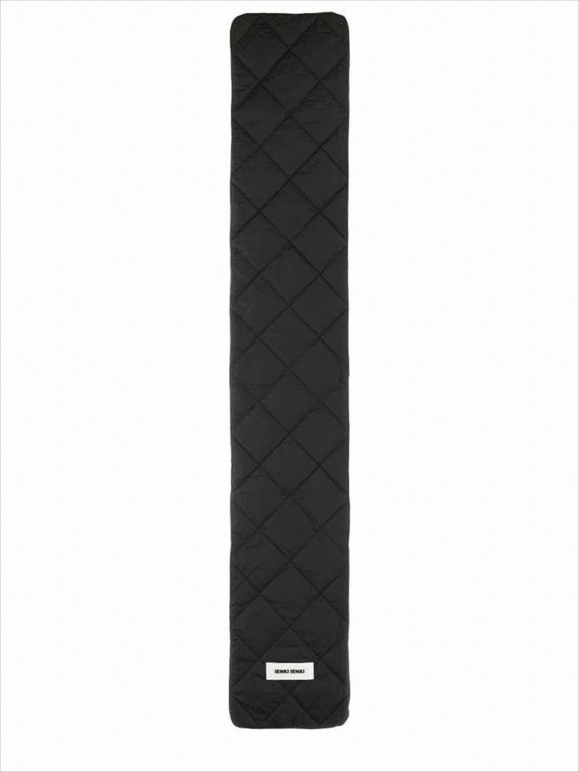 Ienki Ienki Long Quilted Scarf With Diamond Stitching