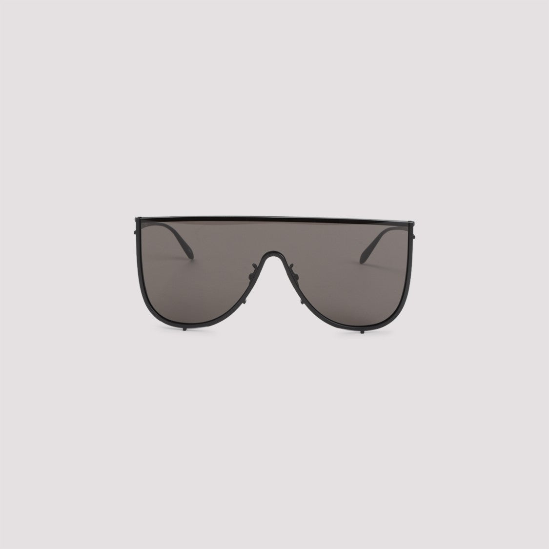 Alaïa Oversized Shield Sunglasses With Metal Frame