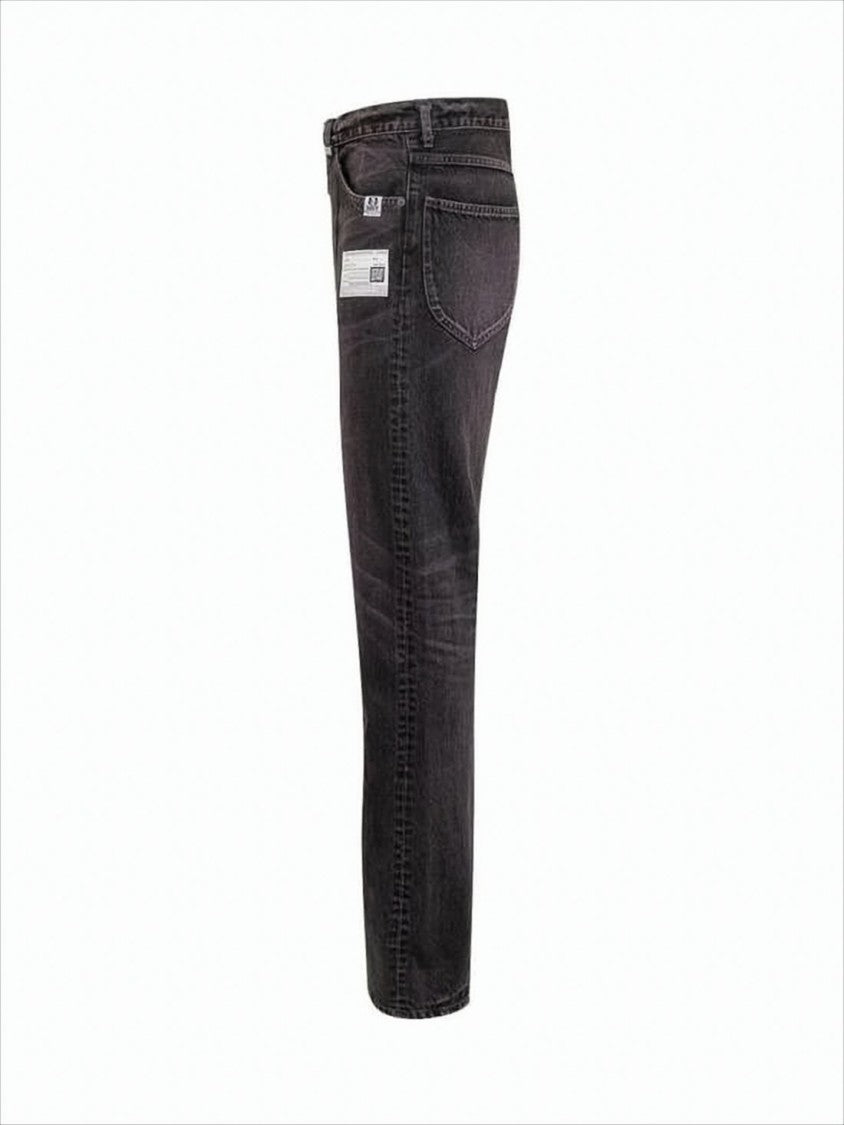Maison Mihara Yasuhiro Patchwork Denim Pants With Five-Pocket Styling