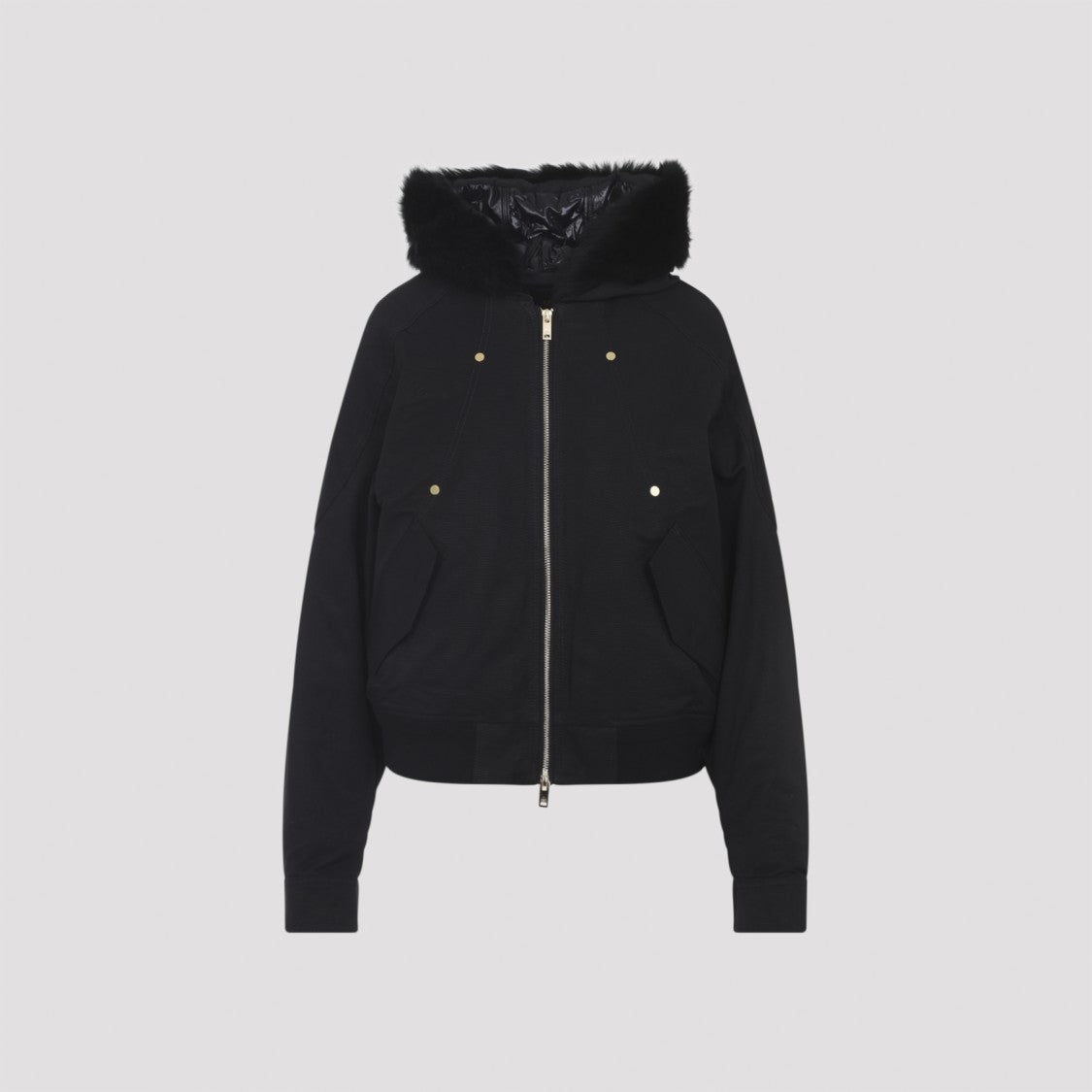 Moose Knuckles Logan Sh Gold Bomber Jacket