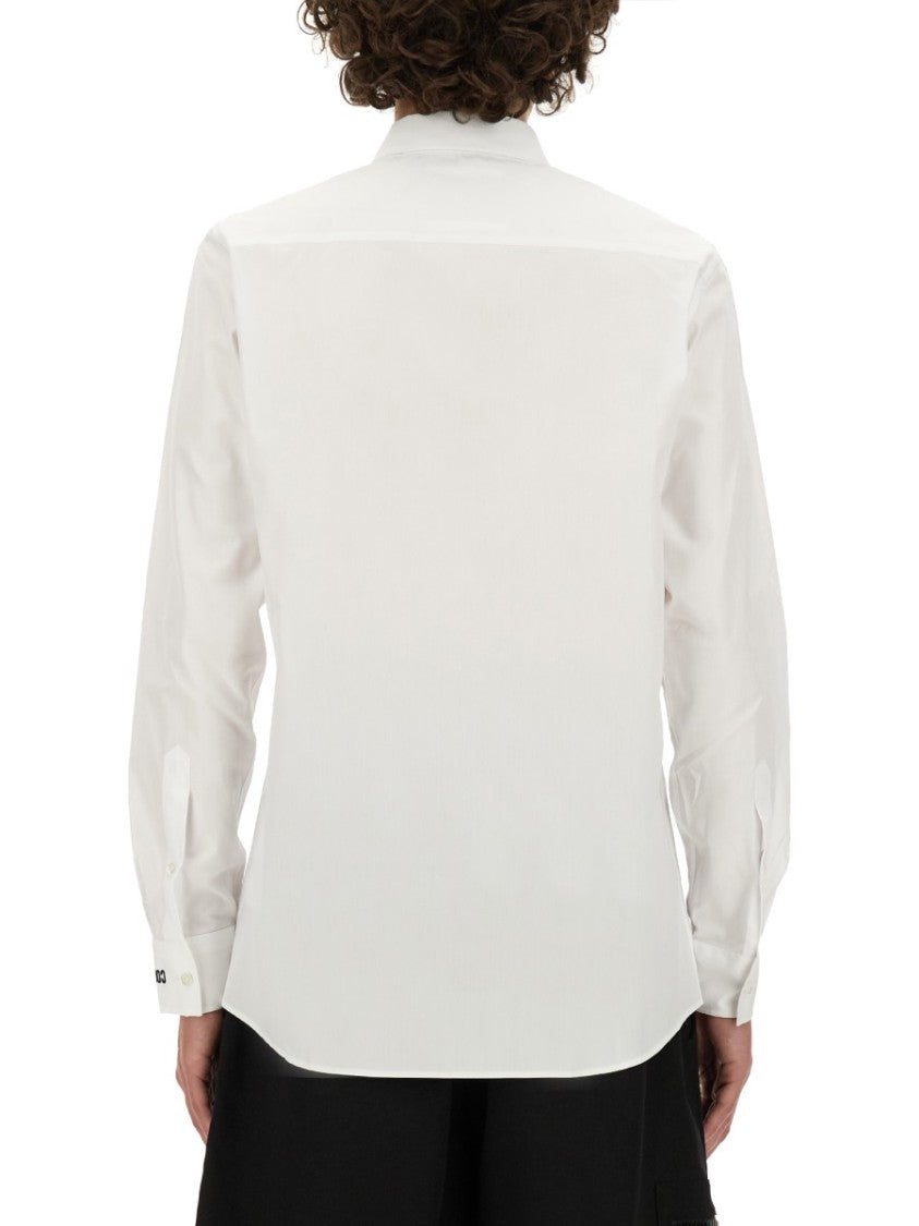Moschino Tailored White Cotton Shirt