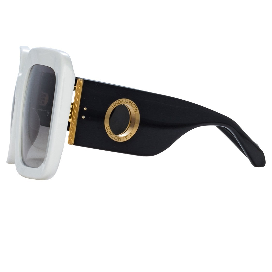 Linda Farrow Shelly Oversized Sunglasses In