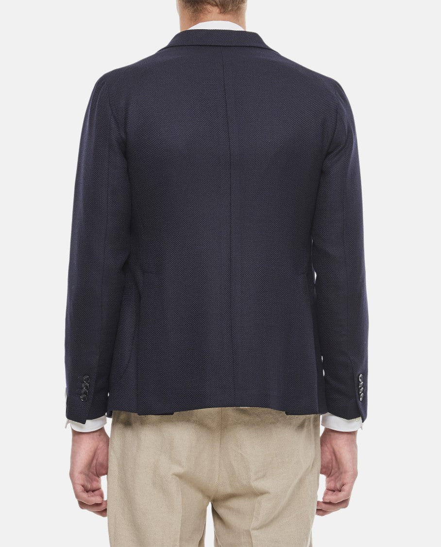 Tagliatore Monte Carlo Tailored Jacket With Structured Fit