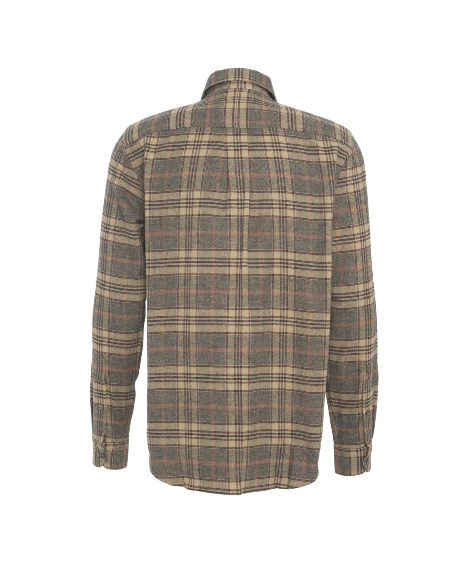 Closed Timeless Checkered Shirt With Classic Kent Collar