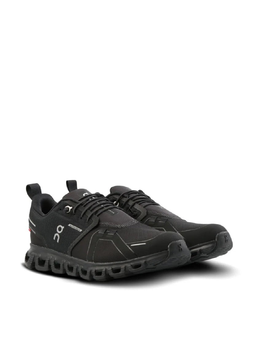 On Running Low-Profile Black Sneakers With Breathable Upper