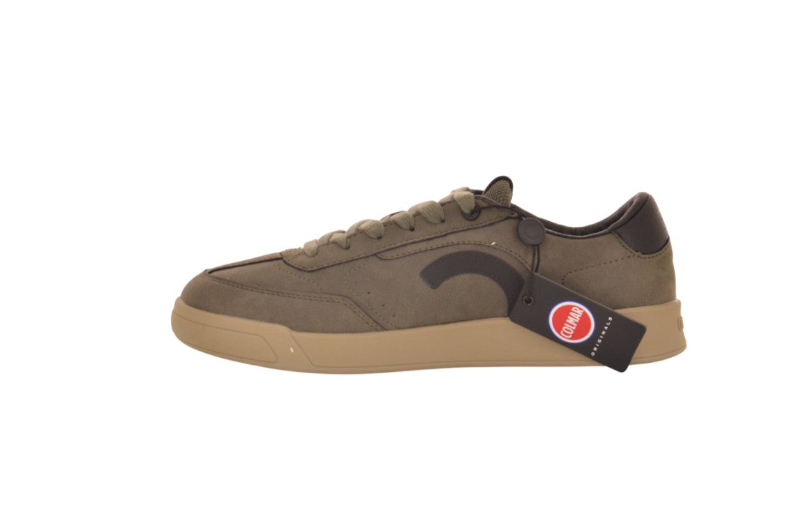 Colmar Originals Military Green Sneakers With Nubuck Effect