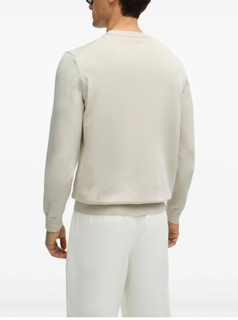 Hugo Boss Pacas Knitwear With Classic Crew Neck
