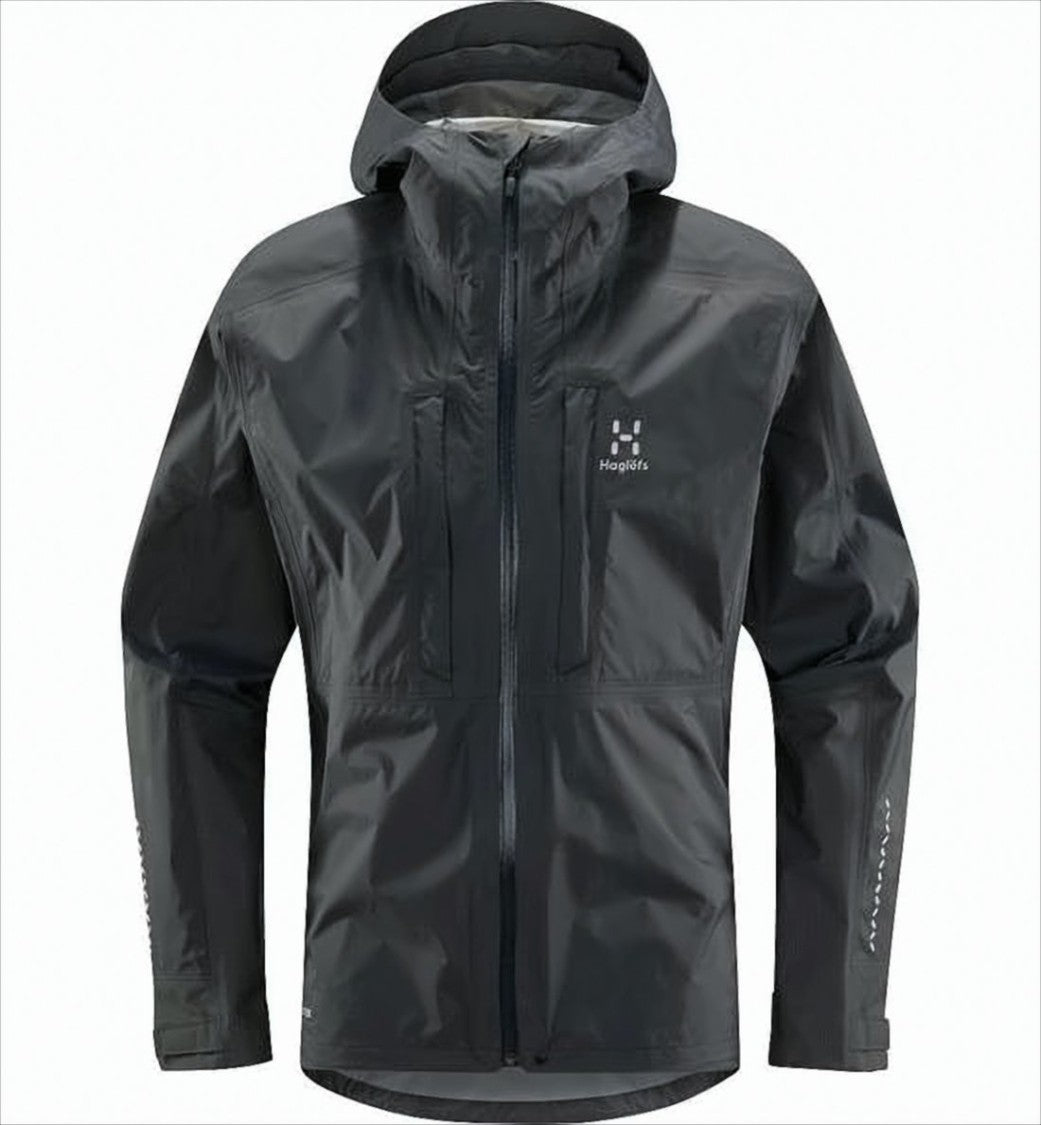 Haglöfs Streamlined Matte Finish Jacket With High Collar