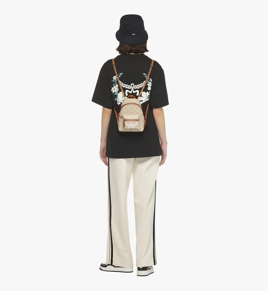 Mcm Compact Lauretos Monogram Backpack