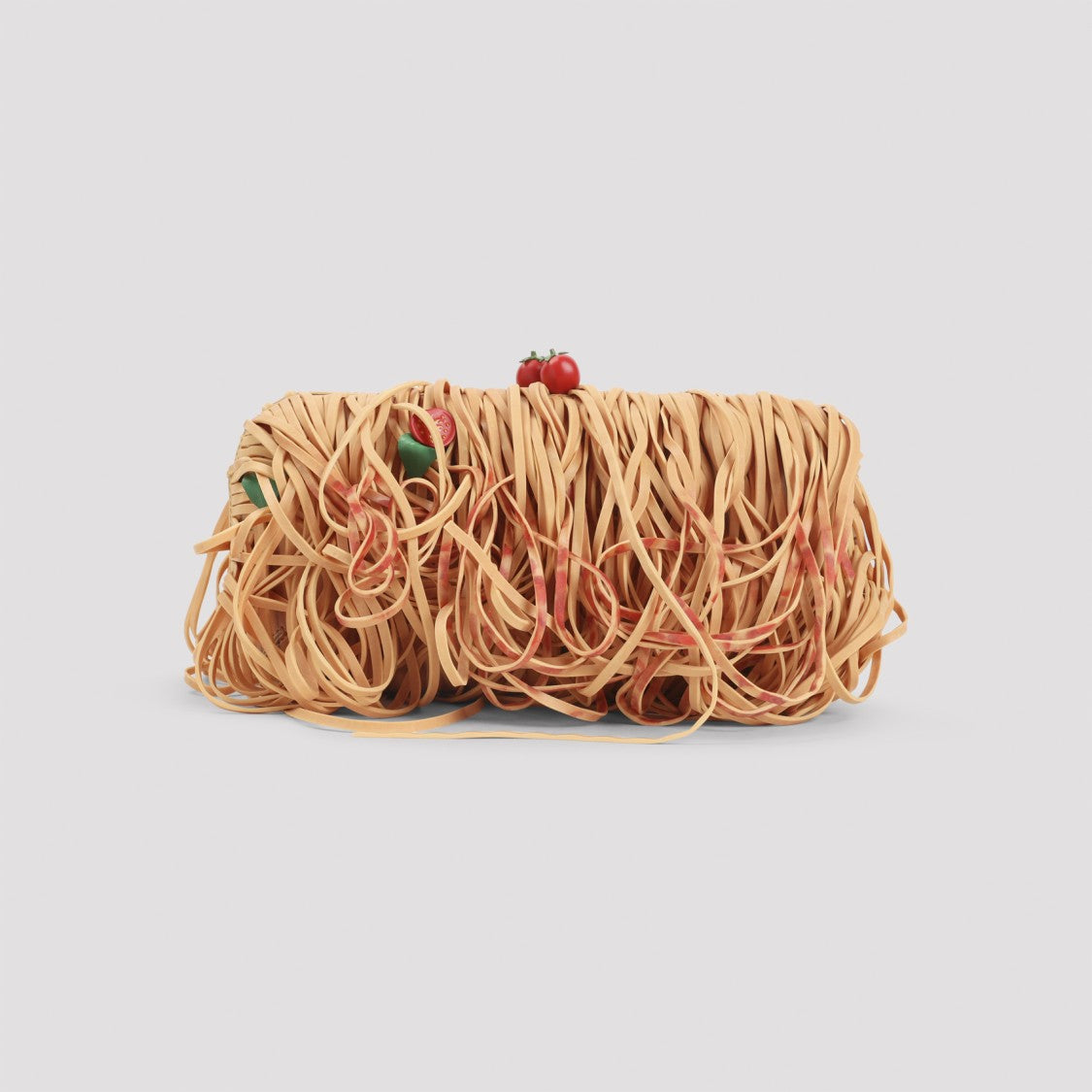 Moschino Spaghetti Multicolor Polyurethane Shoulder Bag