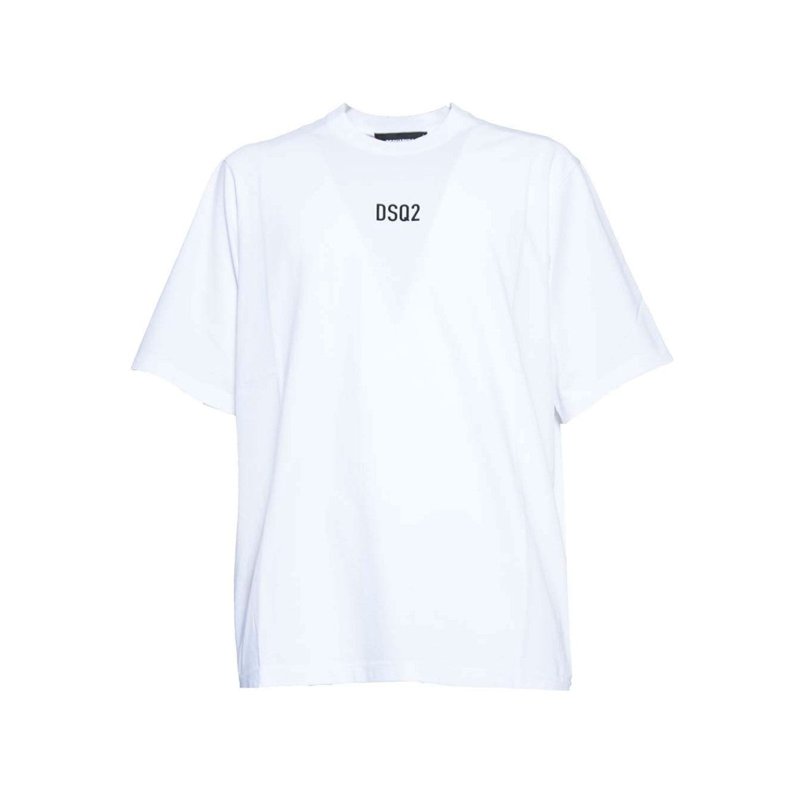 Dsquared2 Loose-Fit White Cotton T-Shirt