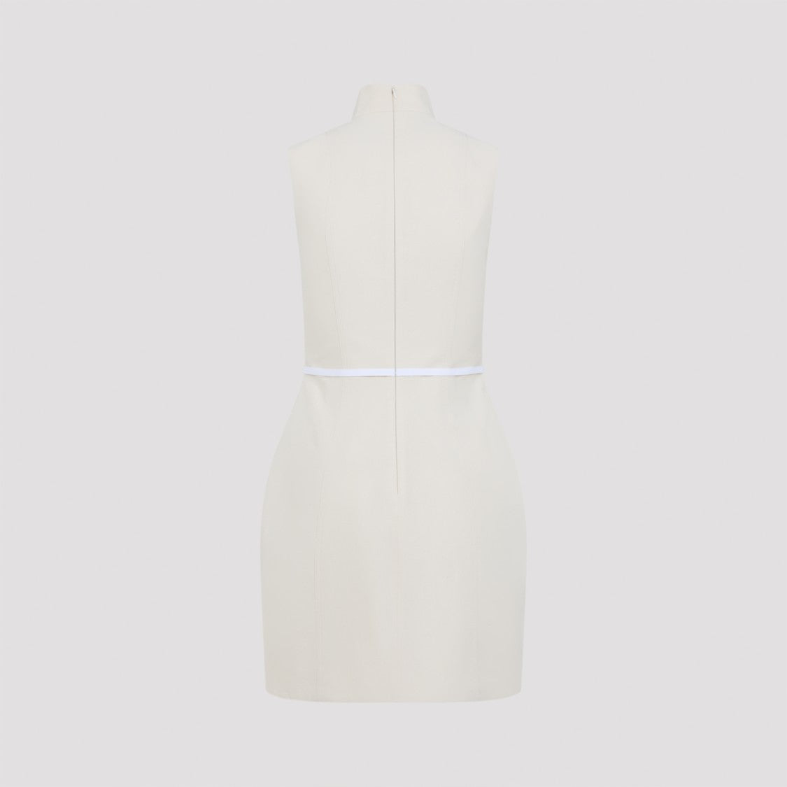 Moschino White Cotton Mini Dress