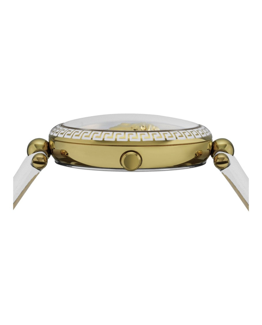 Versace Palazzo Empire Leather Watch