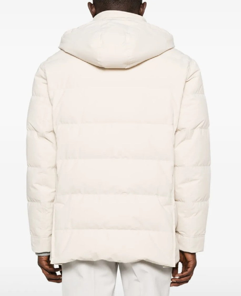 Brunello Cucinelli Tailored Piumino Jacket With Hood