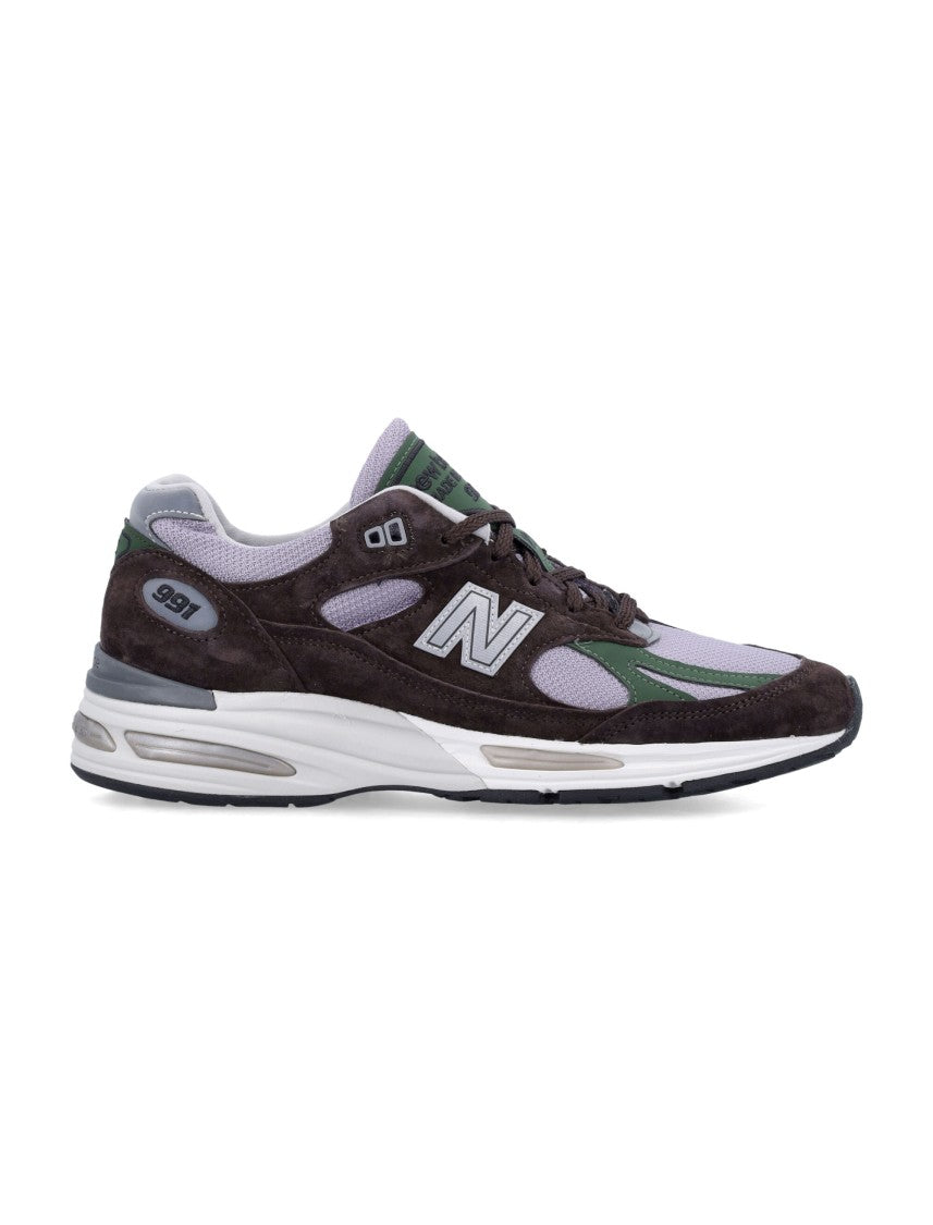 New Balance 991 V2 Layered Suede Sneakers