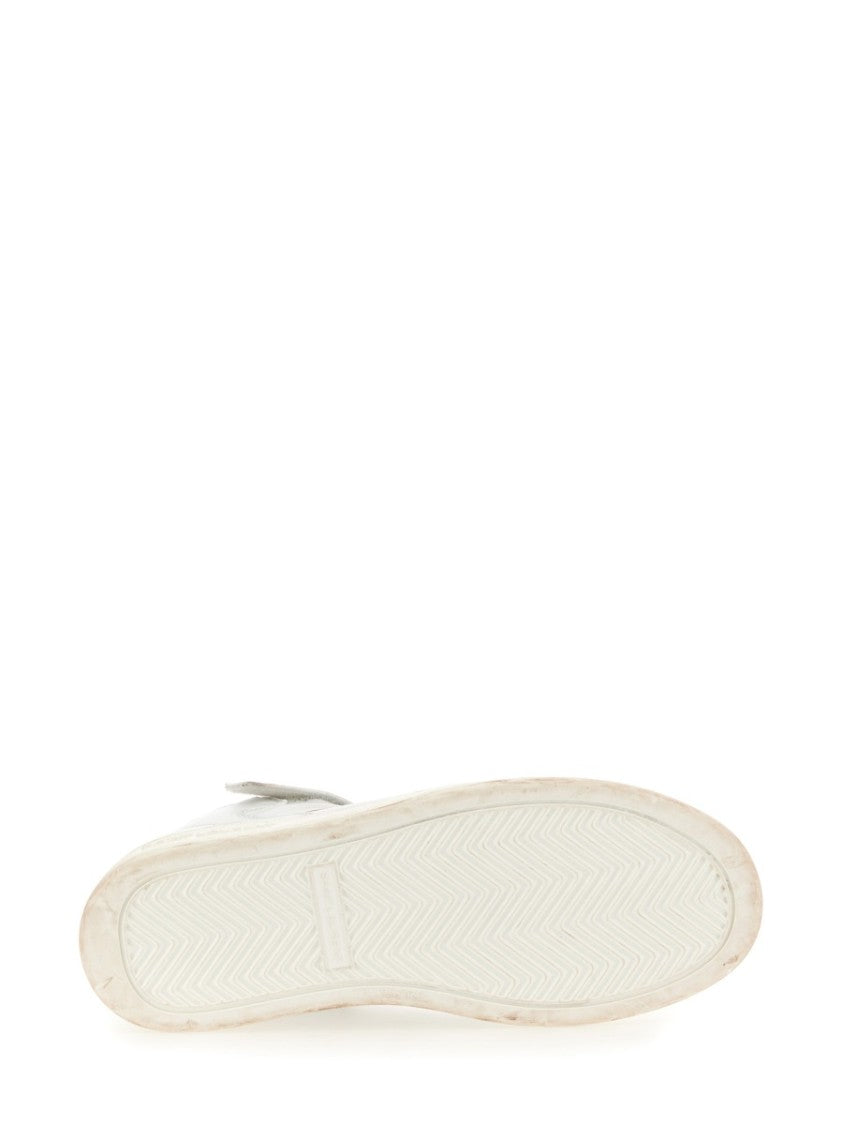 Saint Laurent Lax High-Top Sneakers With Délavé Effect