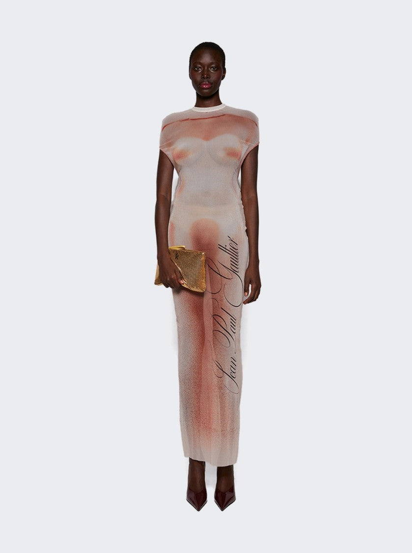 Rabanne Mesh Pouch Gold