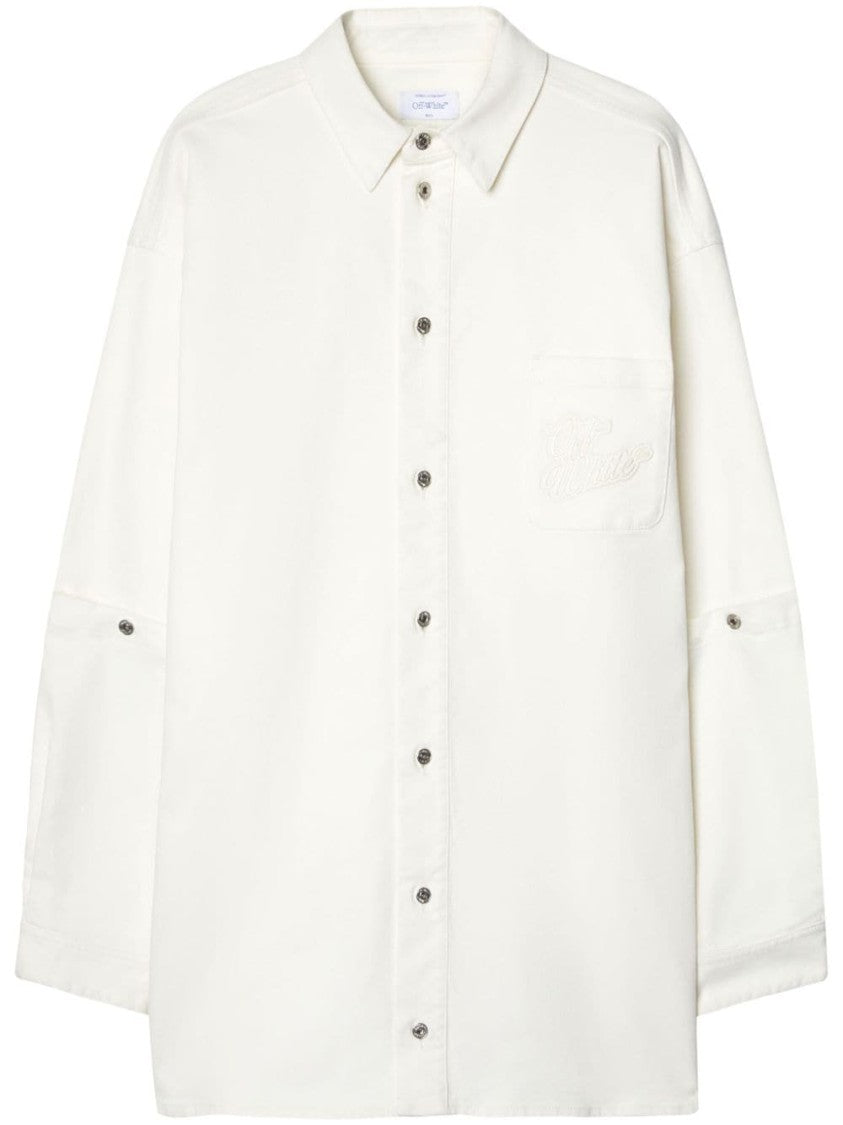 Off-White Shirt With Logo