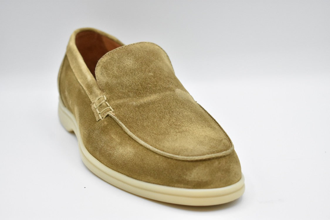 Mille885 Brown Flat Shoes